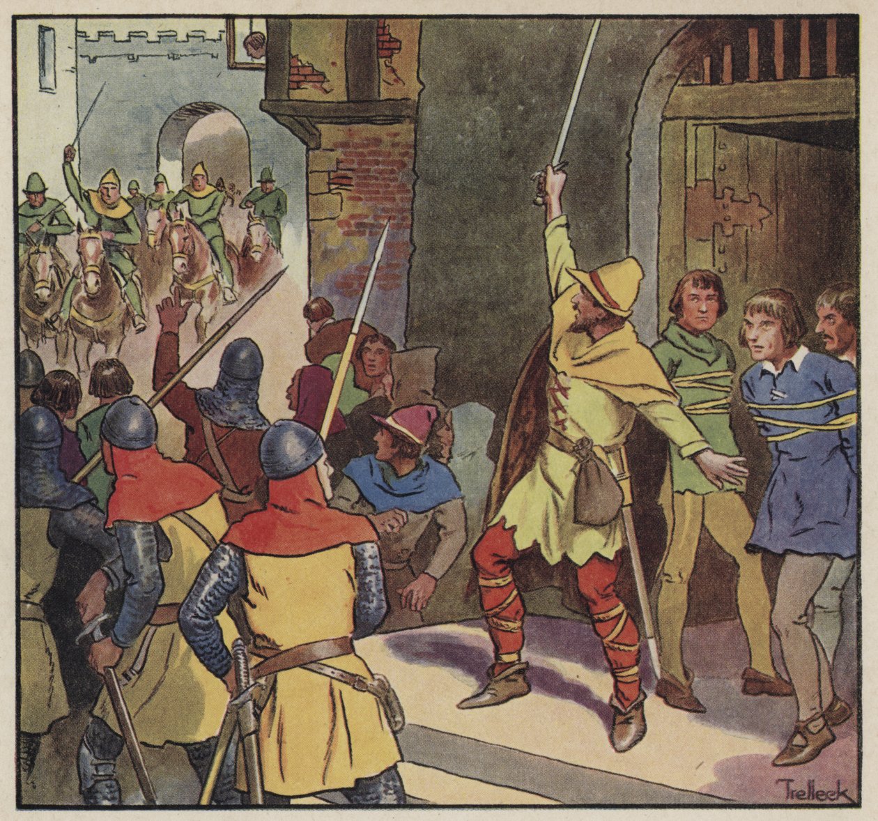 Robin Hood and His Merry Men by Trelleek