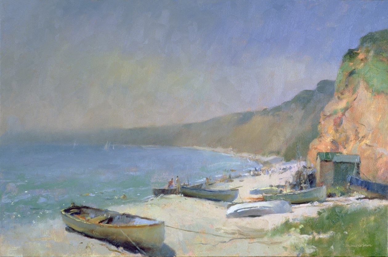 Shimmering Beach, Budleigh Salterton by Trevor Chamberlain