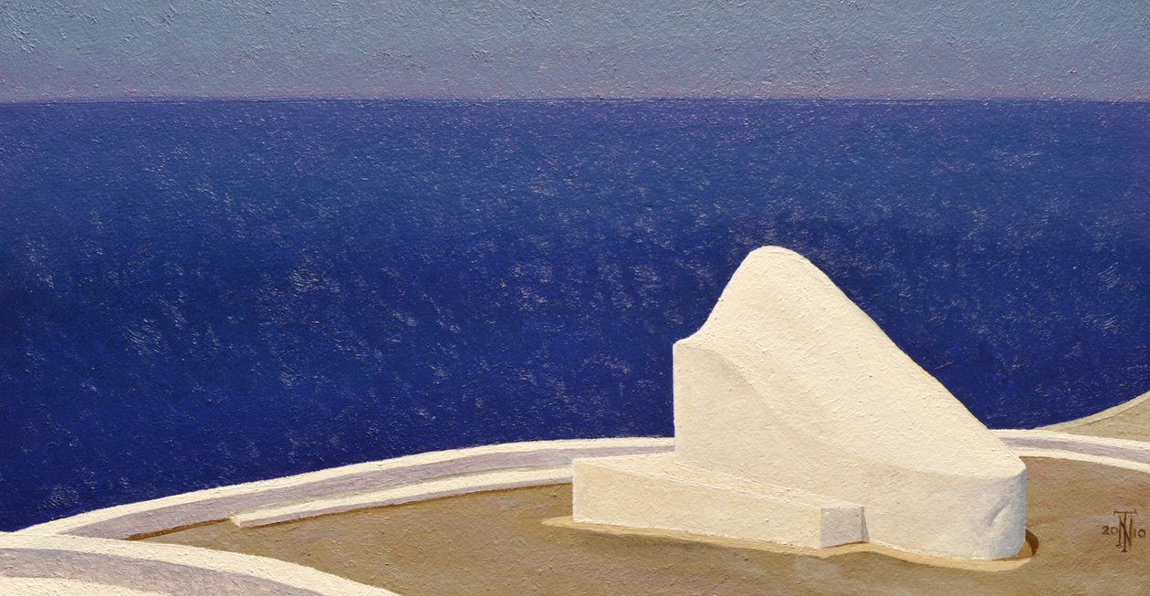 Santorini IIII, 2010 by Trevor Neal