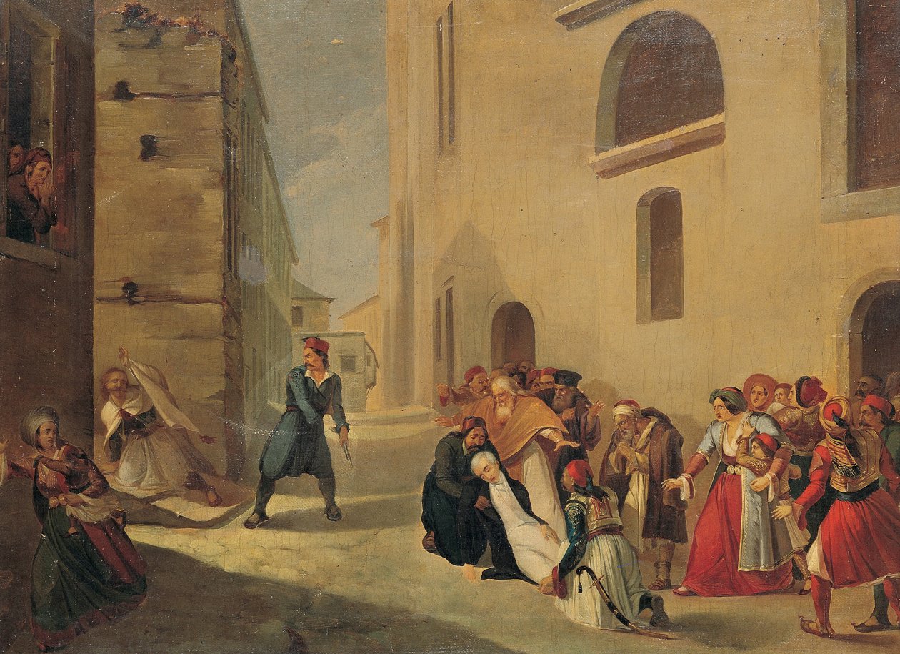 The Assassination of Capodistria by Tsokos Dionysios