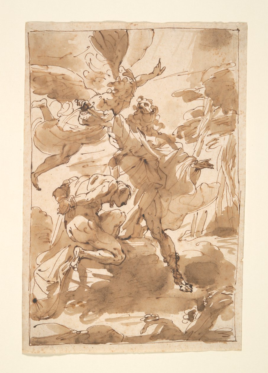 The Sacrifice of Isaac by Ubaldo Gandolfi