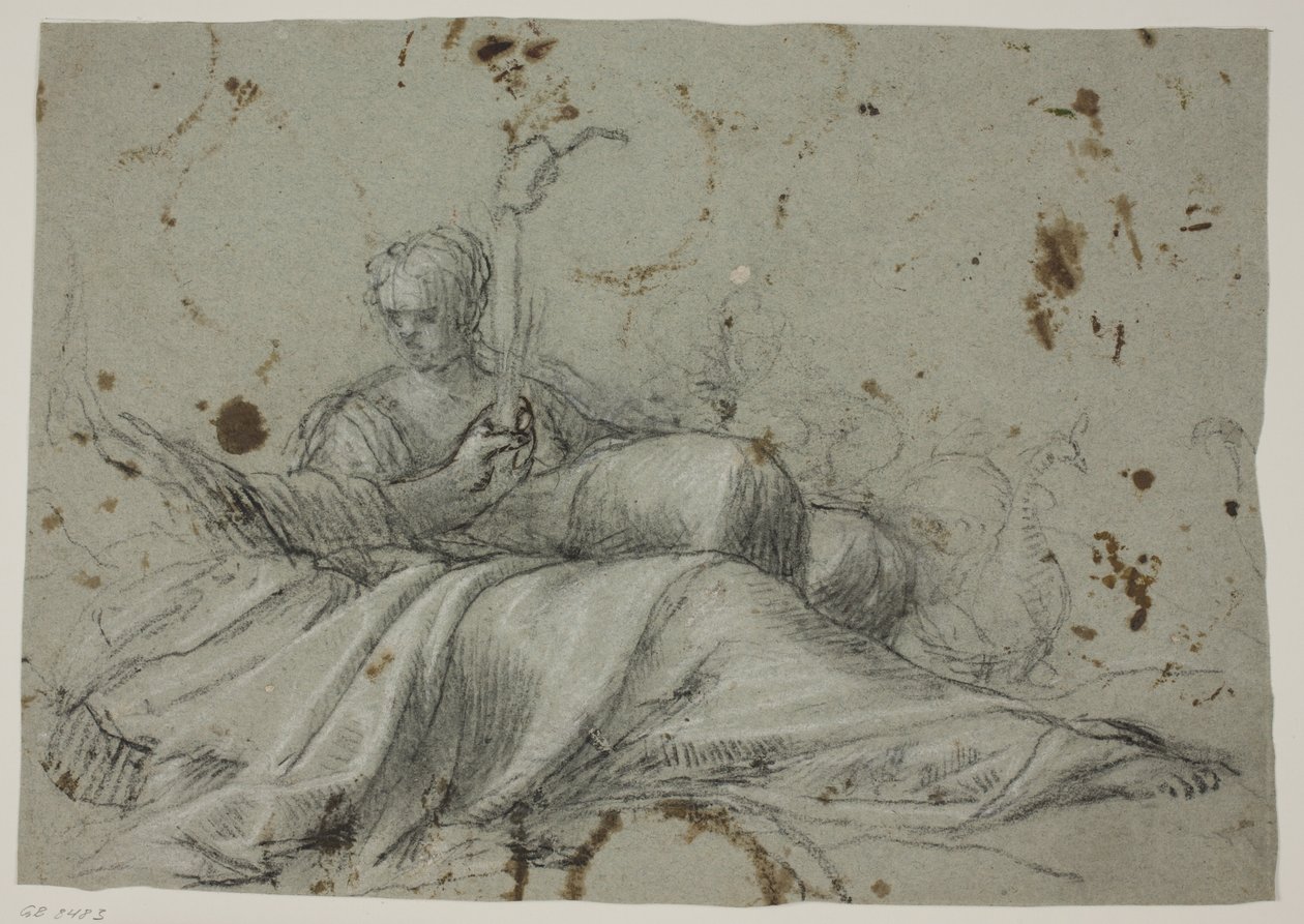 Jupiter or Apollo and Juno by Ubekendt Ubekendt