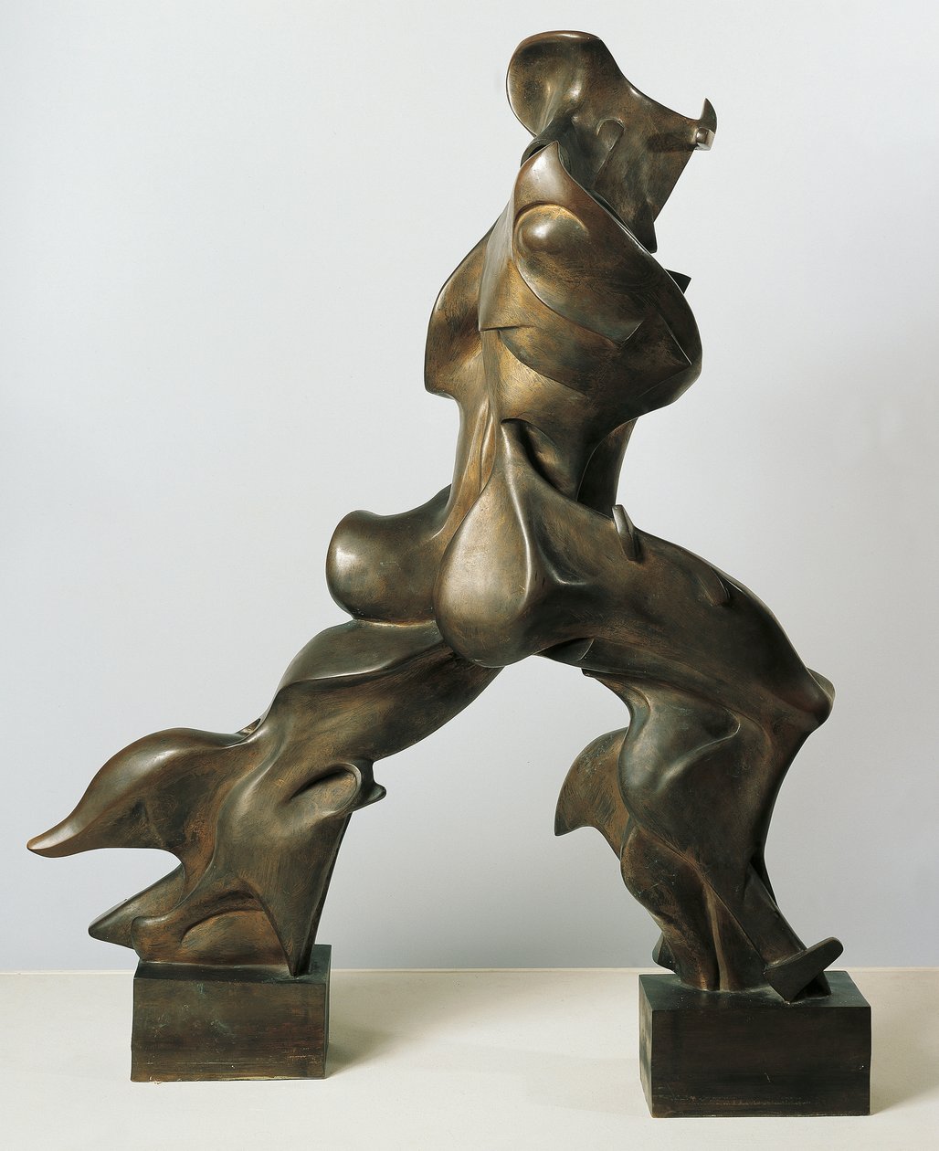 Unique Forms of Continuity in Space by Umberto Boccioni