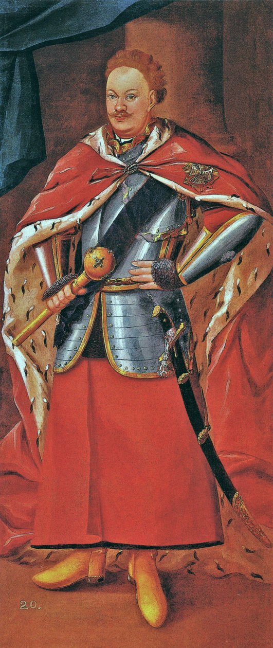 Portrait of Mikhail Servatsiy Vishnevetsky by Unbekannt Unbekannt