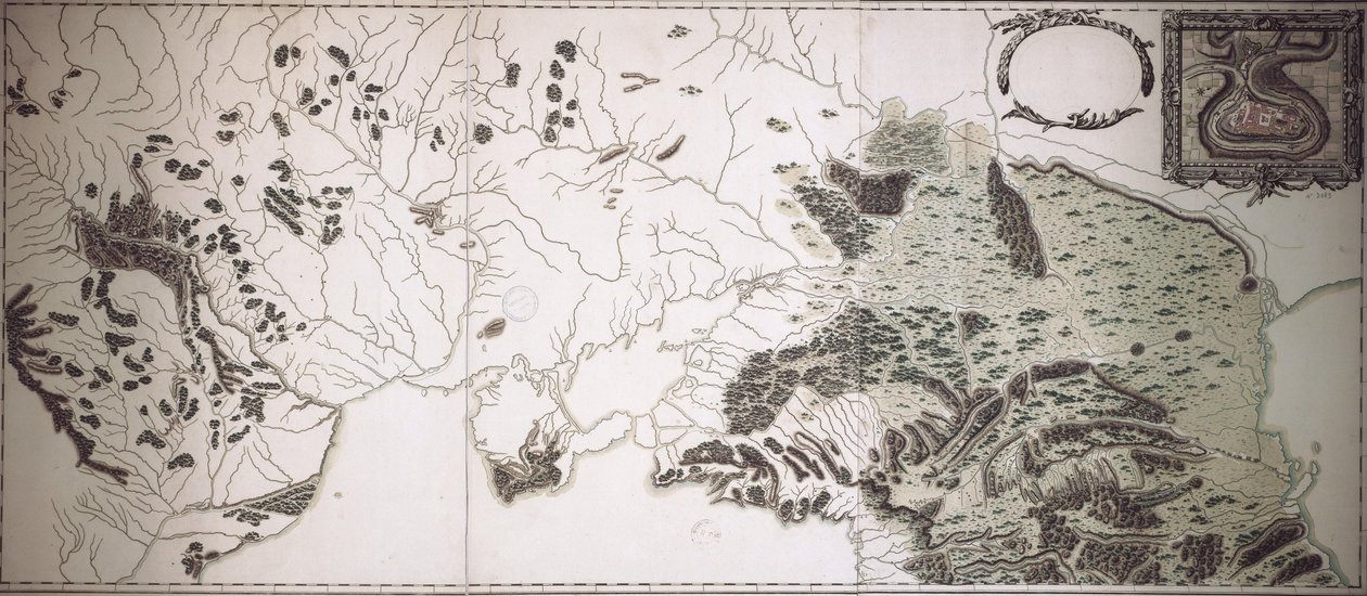 Map of the Borders of European Russia with Turkey, from the Mouths of the Danube to the Caucasus by Unbekannt Unbekannt