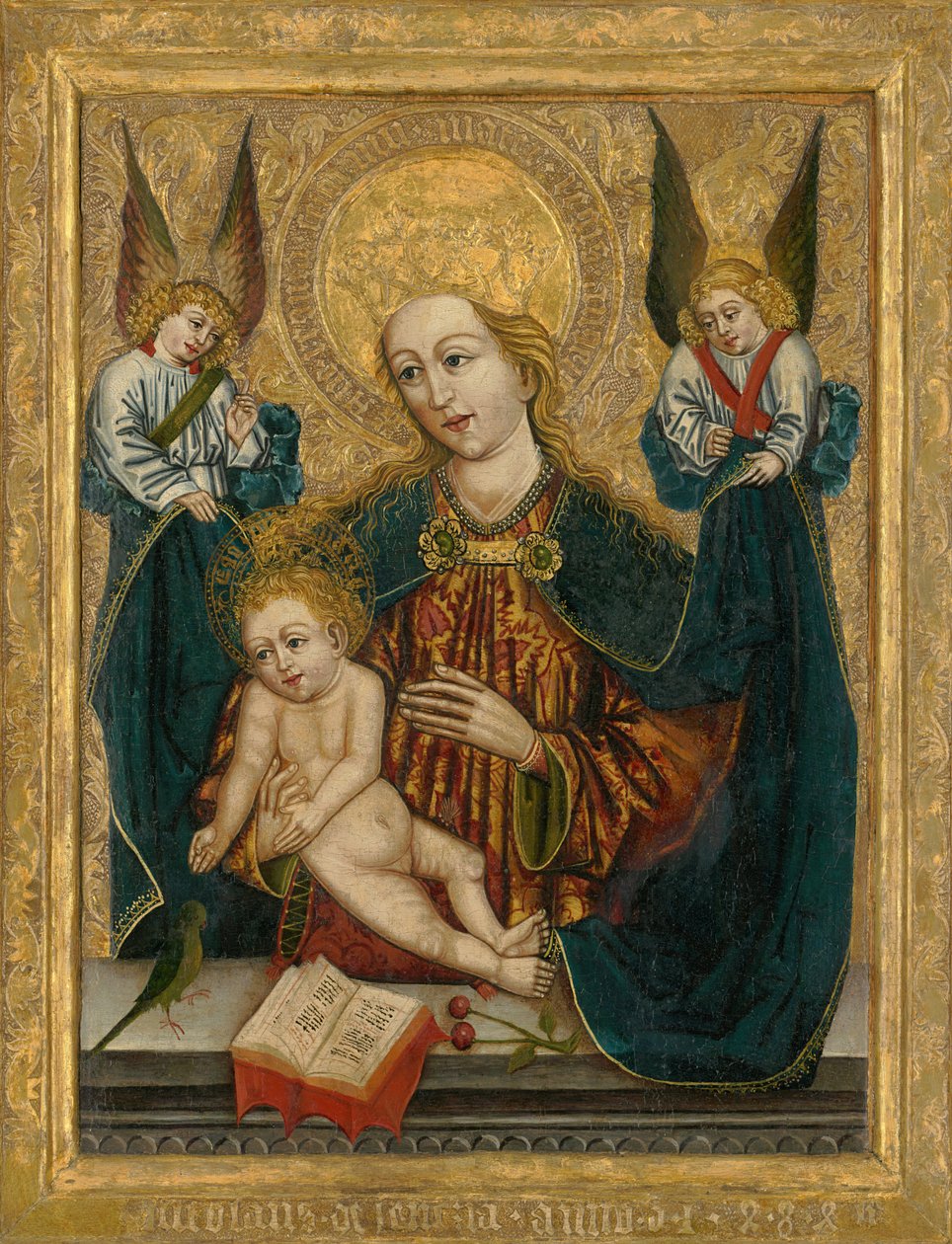 Madonna with Angels from Poprad by Unbekannt Unbekannt