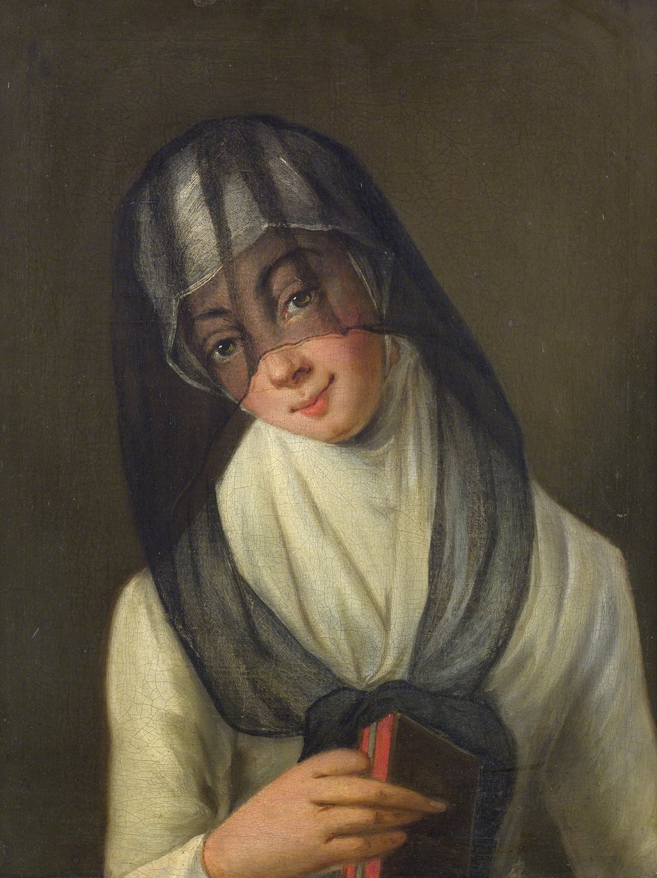 Portrait of a Veiled Lady by Unbekannt Unbekannt