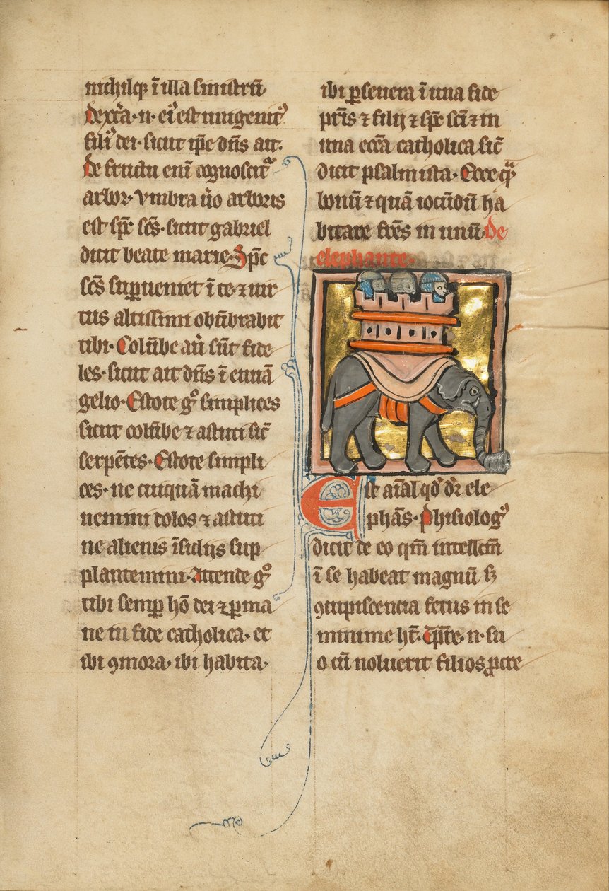 An Elephant Carrying Three Soldiers by Unbekannt Unbekannt