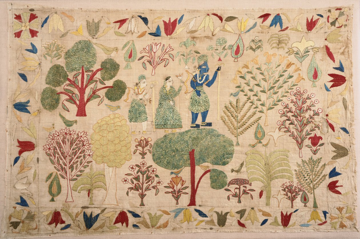 Ceremonial Cover (Chamba Rumal) by Unbekannt Unbekannt