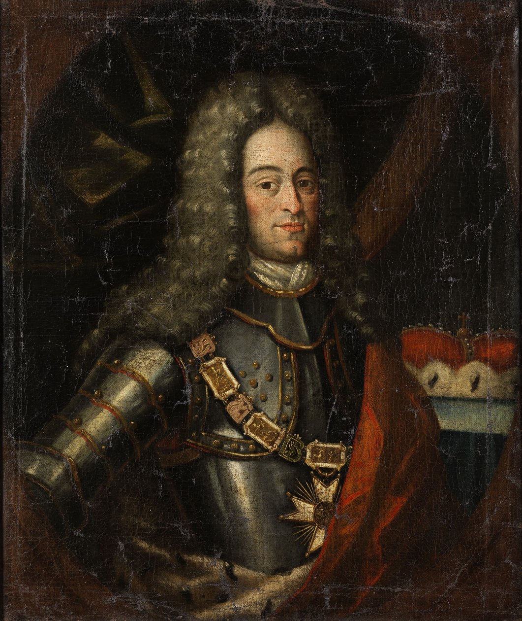 Portrait of a Prince with the Wittelsbach St. Hubertus Order by Unbekannt Unbekannt