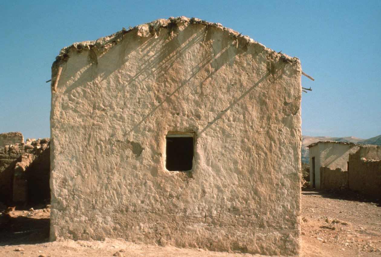 Building in Old Jericho by Unbekannt Unbekannt