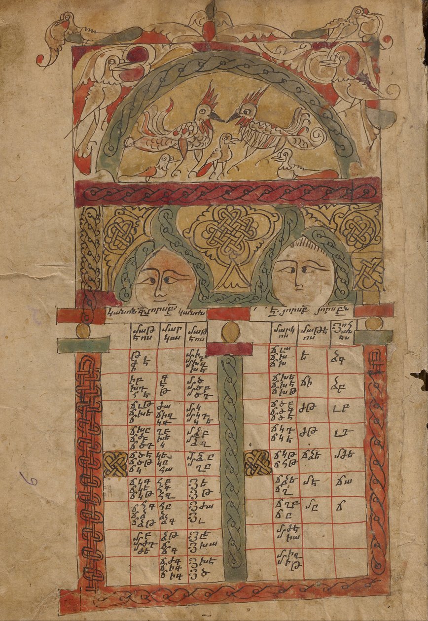 Canon Table Page by Unbekannt Unbekannt