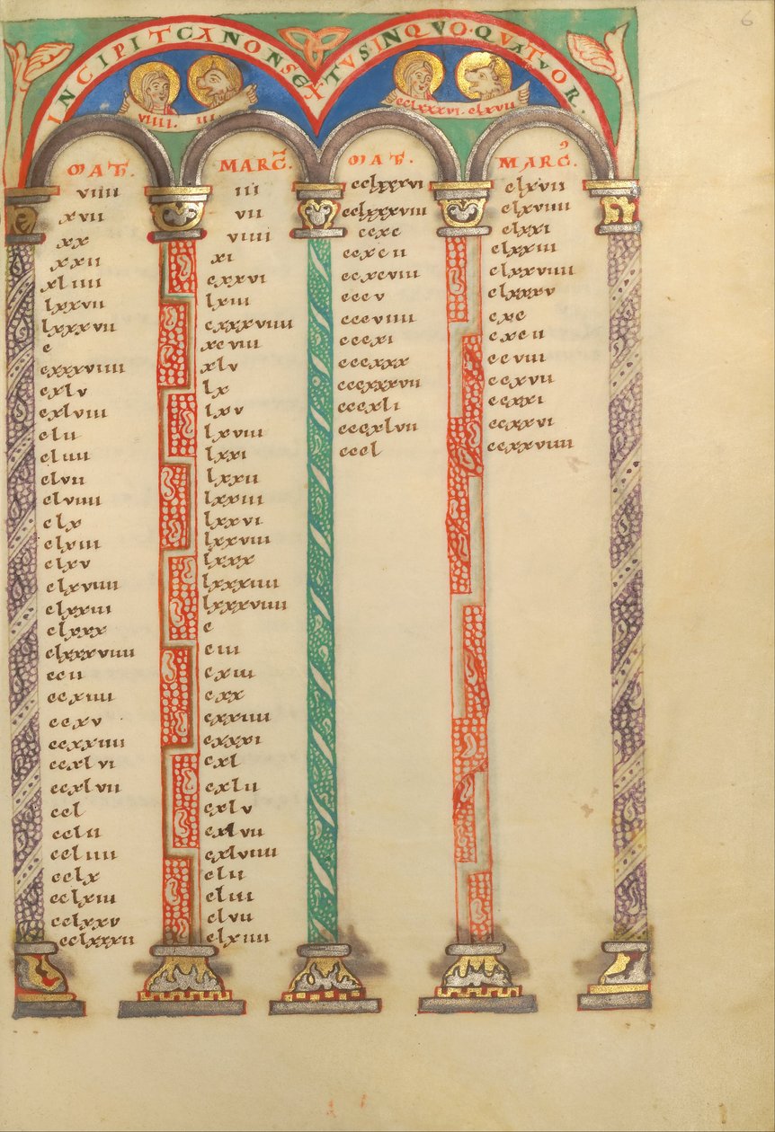 Canon Table Page by Unbekannt Unbekannt