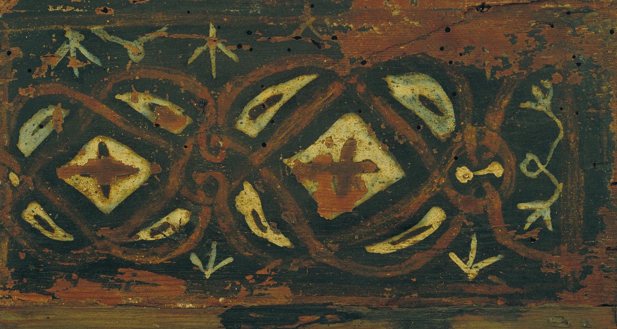 Ceiling Panel with Geometric Motifs by Unbekannt Unbekannt