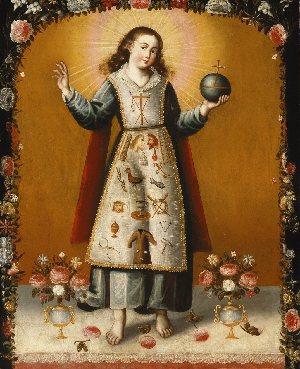 Christ Child with Passion Symbols by Unbekannt Unbekannt