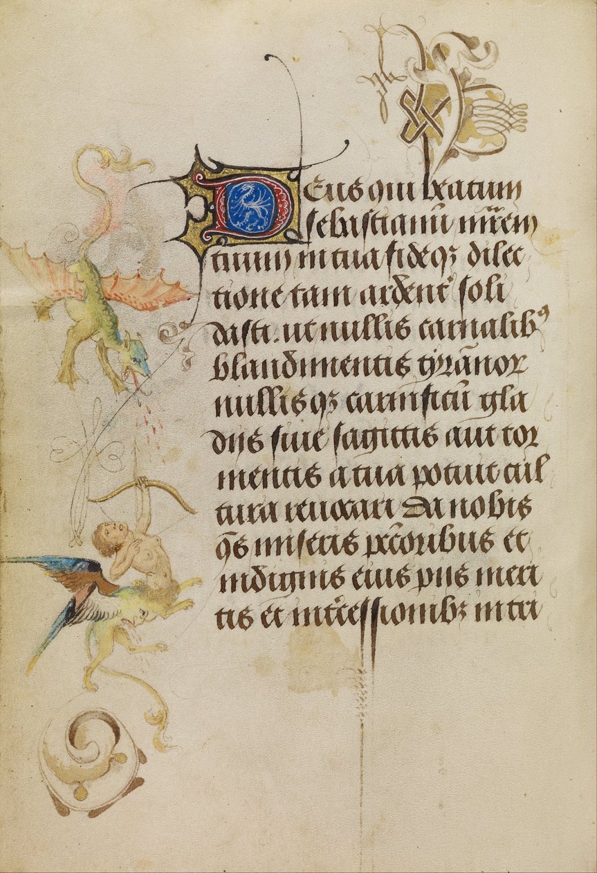Decorated Text Page by Unbekannt Unbekannt