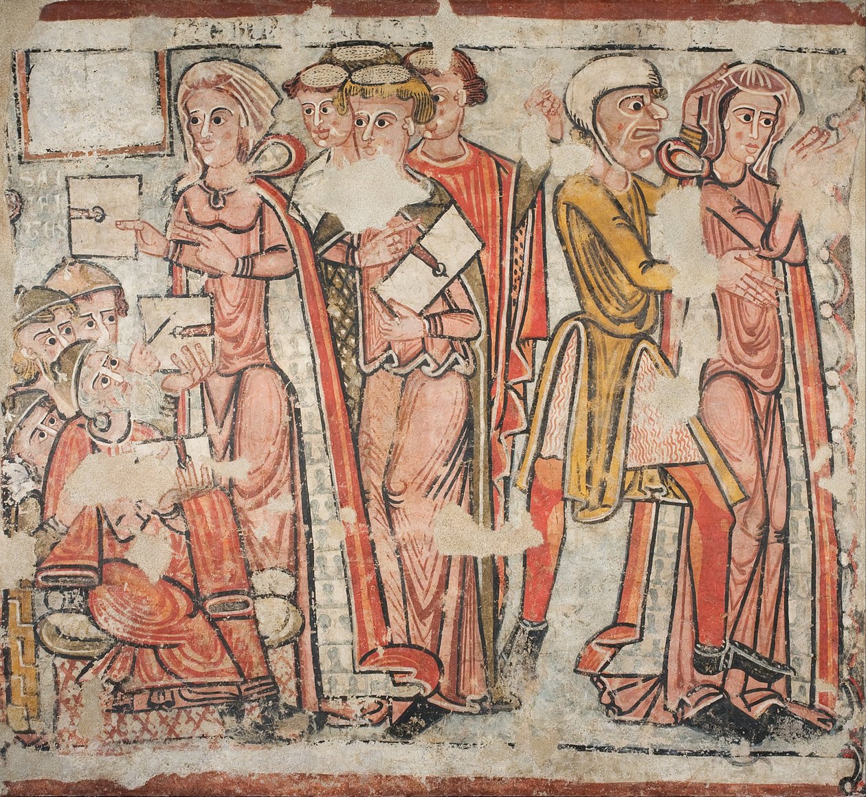 Dispute and Arrest of Saint Catherine by Unbekannt Unbekannt