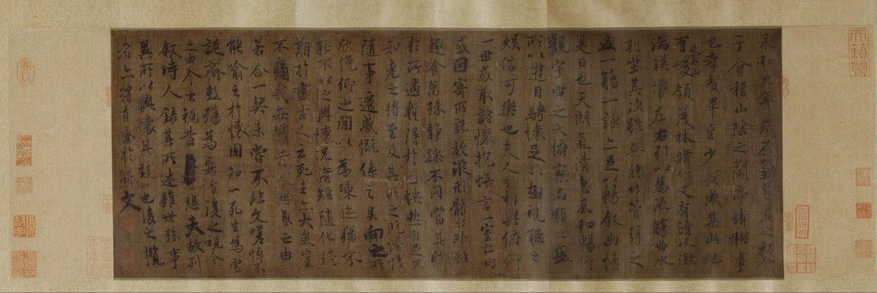 Preface to the Poems Composed at the Orchid Pavilion, Copy by an Artist in the Tang Dynasty by Unbekannt Unbekannt