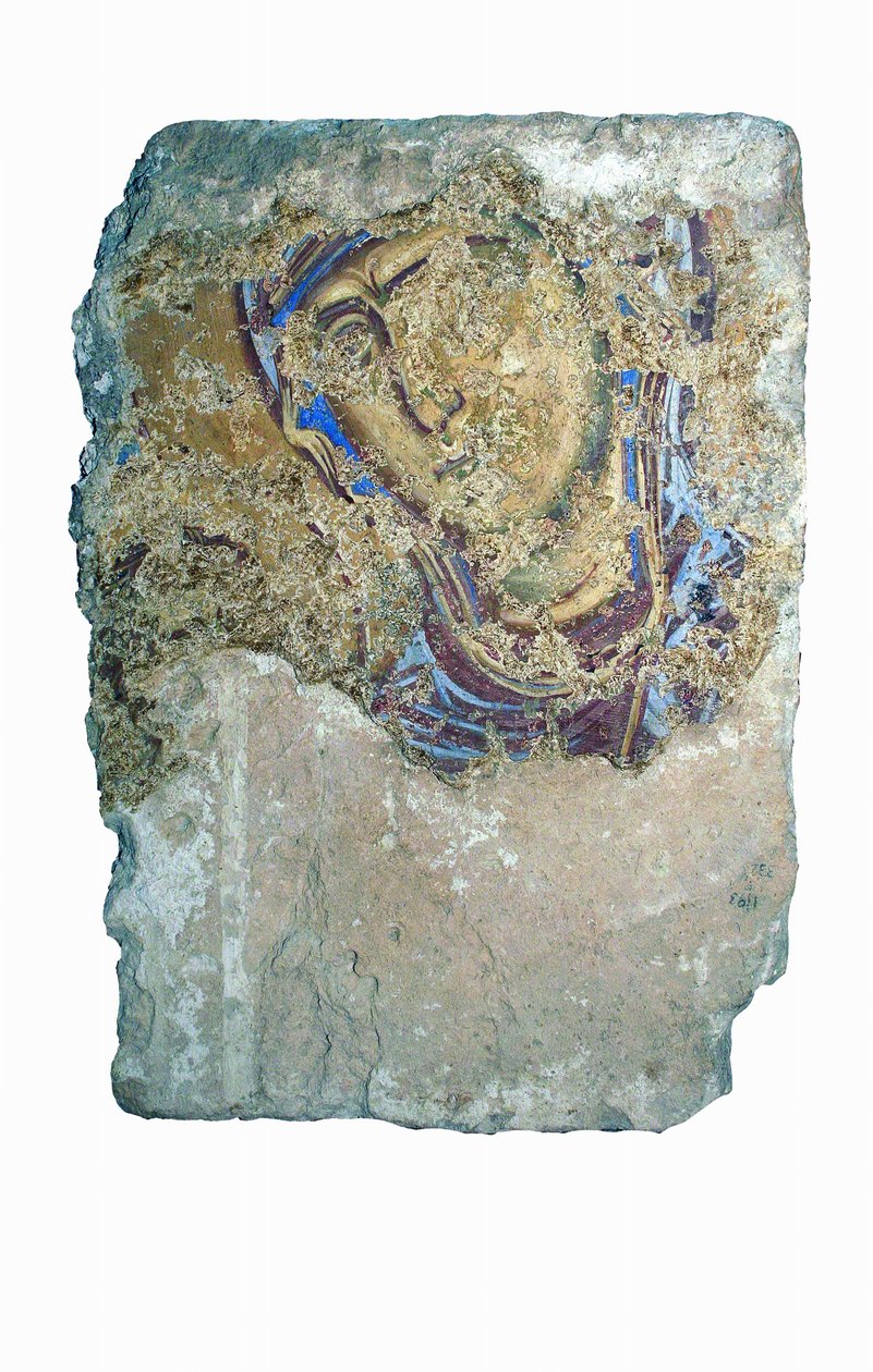Madonna and Child (fragment) by Unbekannt Unbekannt
