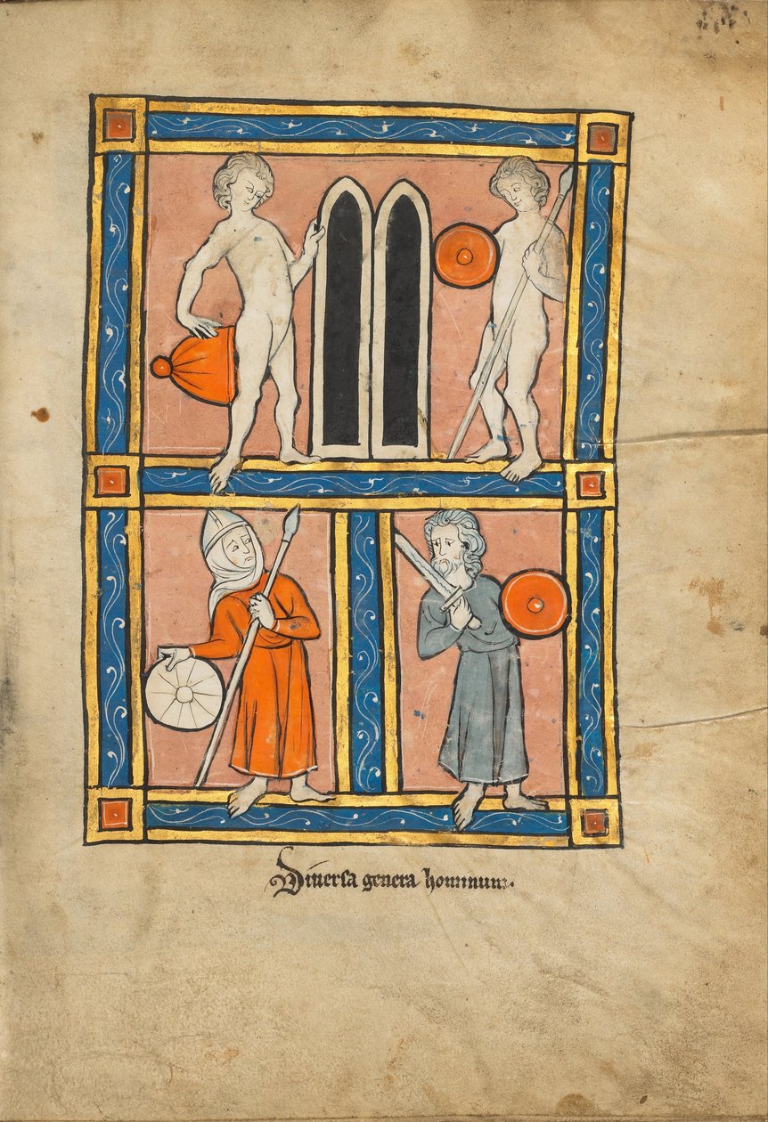 Men with Shields and Weapons by Unbekannt Unbekannt
