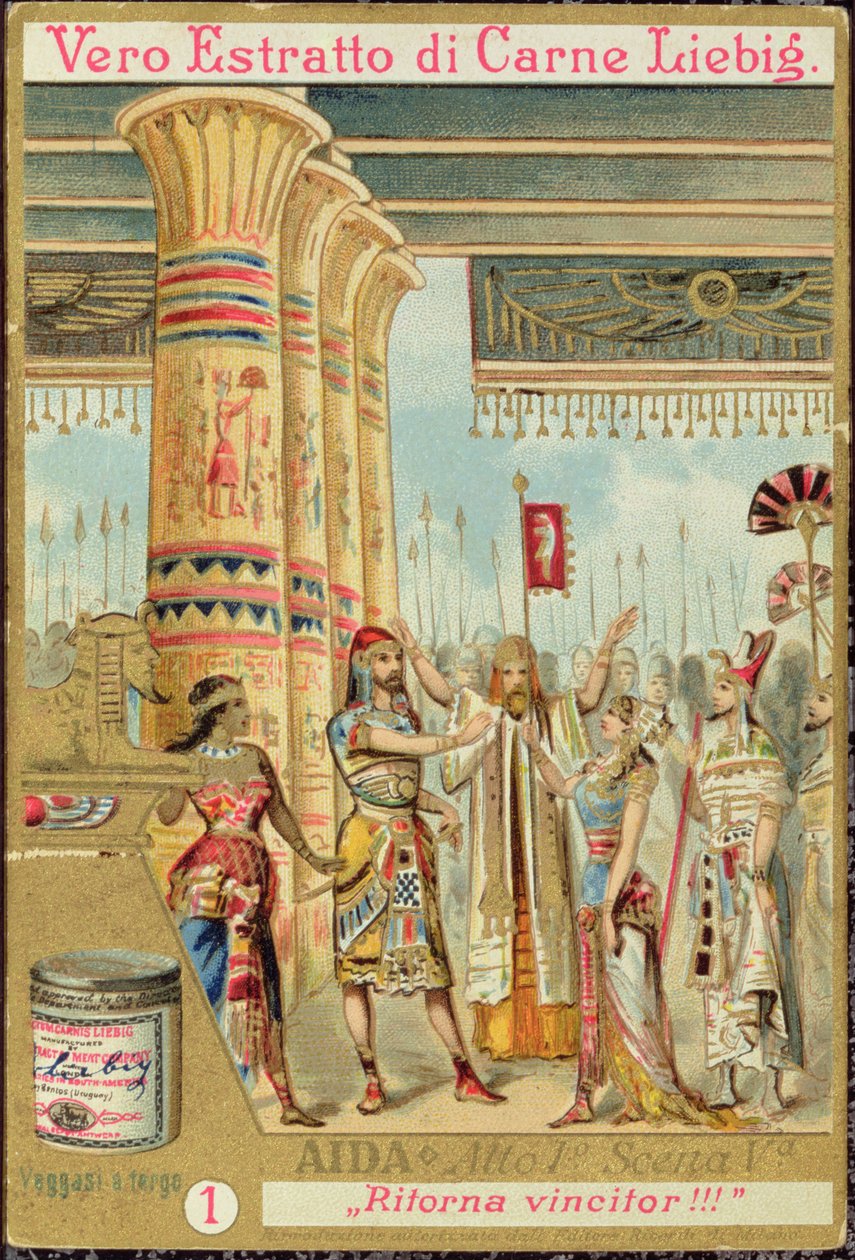 Scene from Act I, Scene V of the Opera 