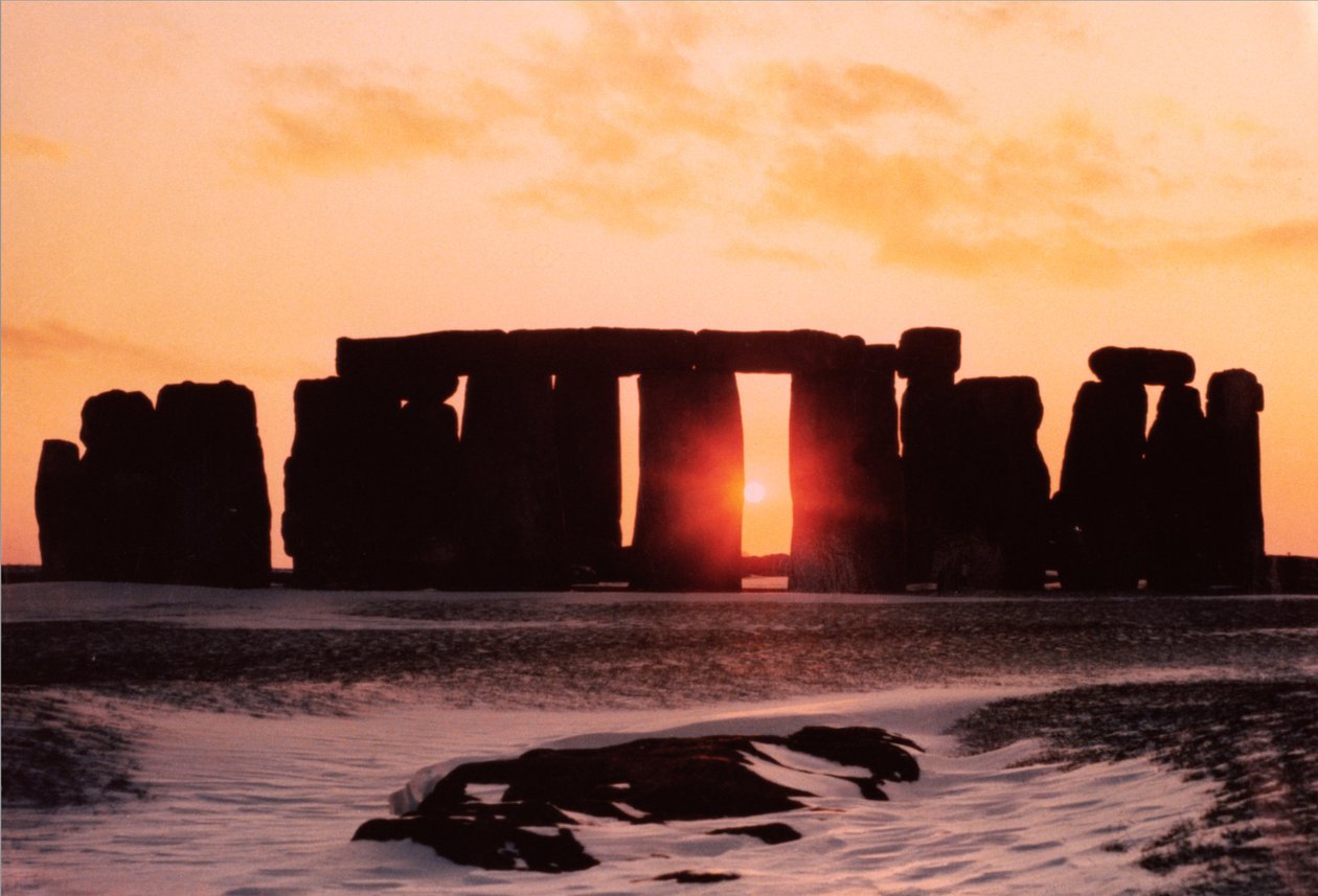 Stonehenge, Winter Solstice by Unbekannt Unbekannt