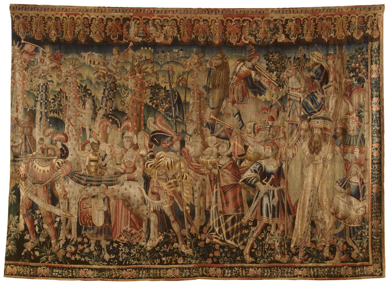 Tapestry, The Return of Vasco da Gama by Unbekannt Unbekannt
