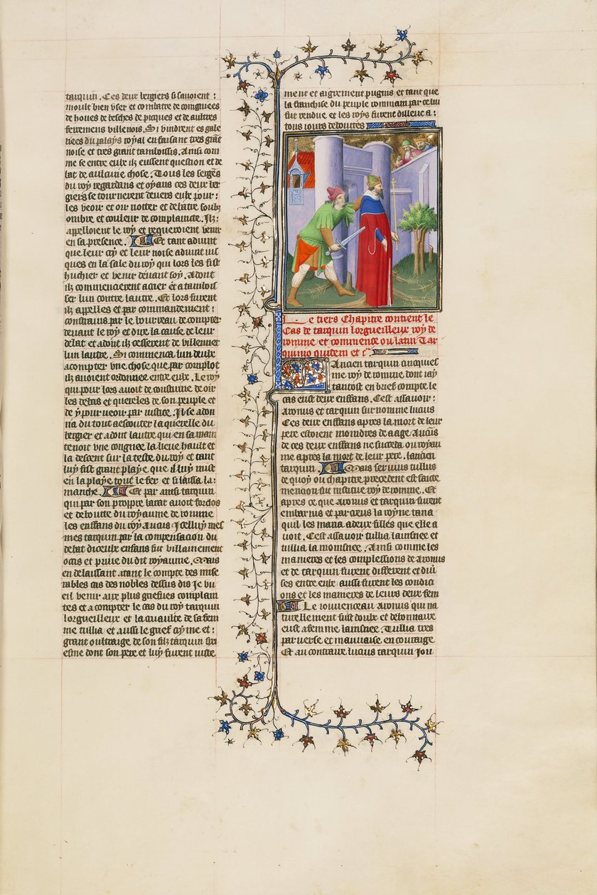 The Murder of King Servius by His Son-in-Law by Unbekannt Unbekannt