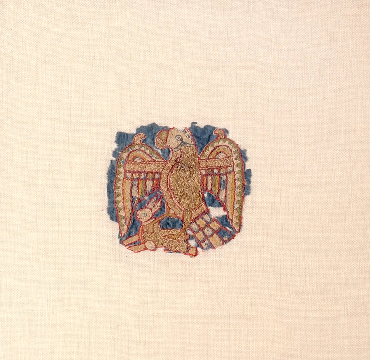 Silk Embroidered Fragment by Unbekannt Unbekannt