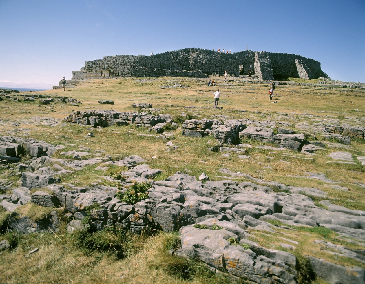 View of Dun Aengus by Unbekannt Unbekannt