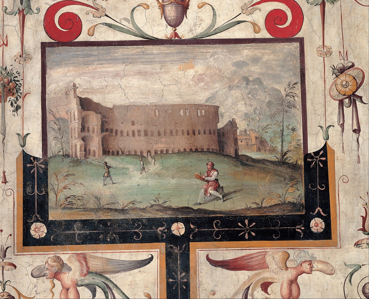 View of the Colosseum by Unbekannt Unbekannt