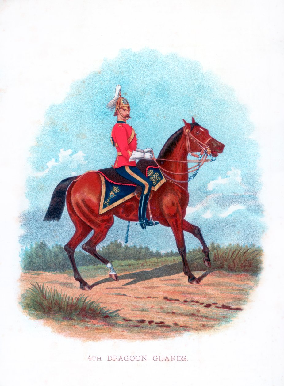 4th Dragoon Guards by Unbekannt