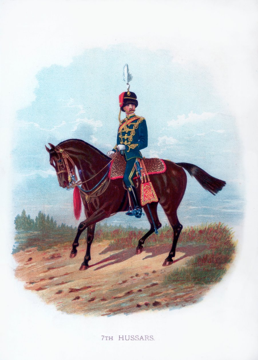 7th Hussars by Unbekannt