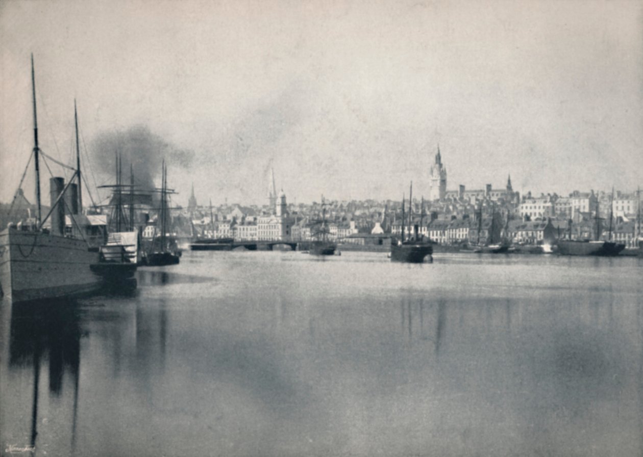 Aberdeen - General View from the River by Unbekannt