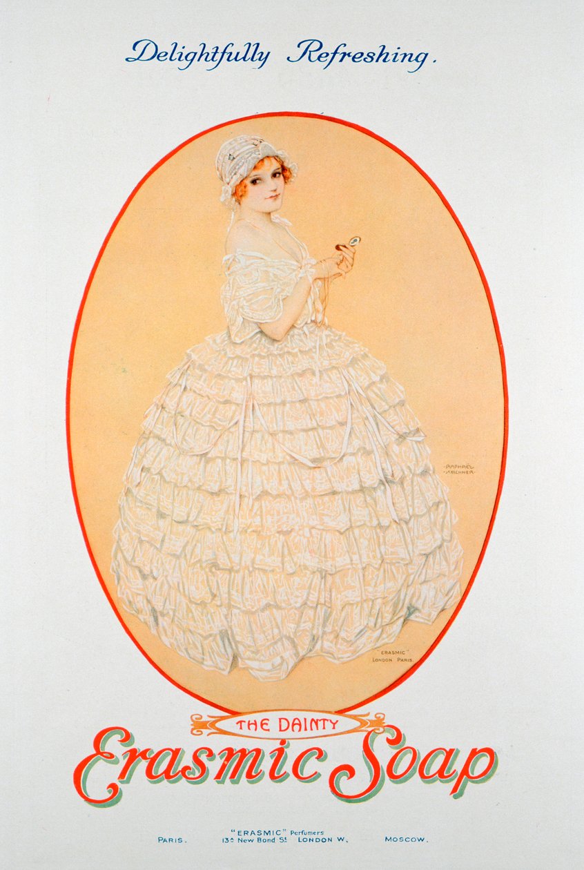 Advert for Erasmic Soap by Unbekannt