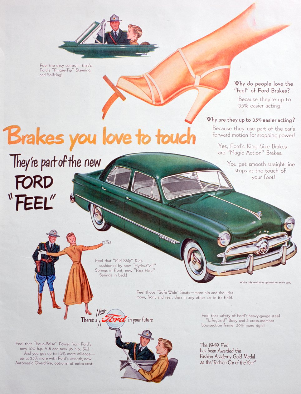 Advert for Ford Cars by Unbekannt