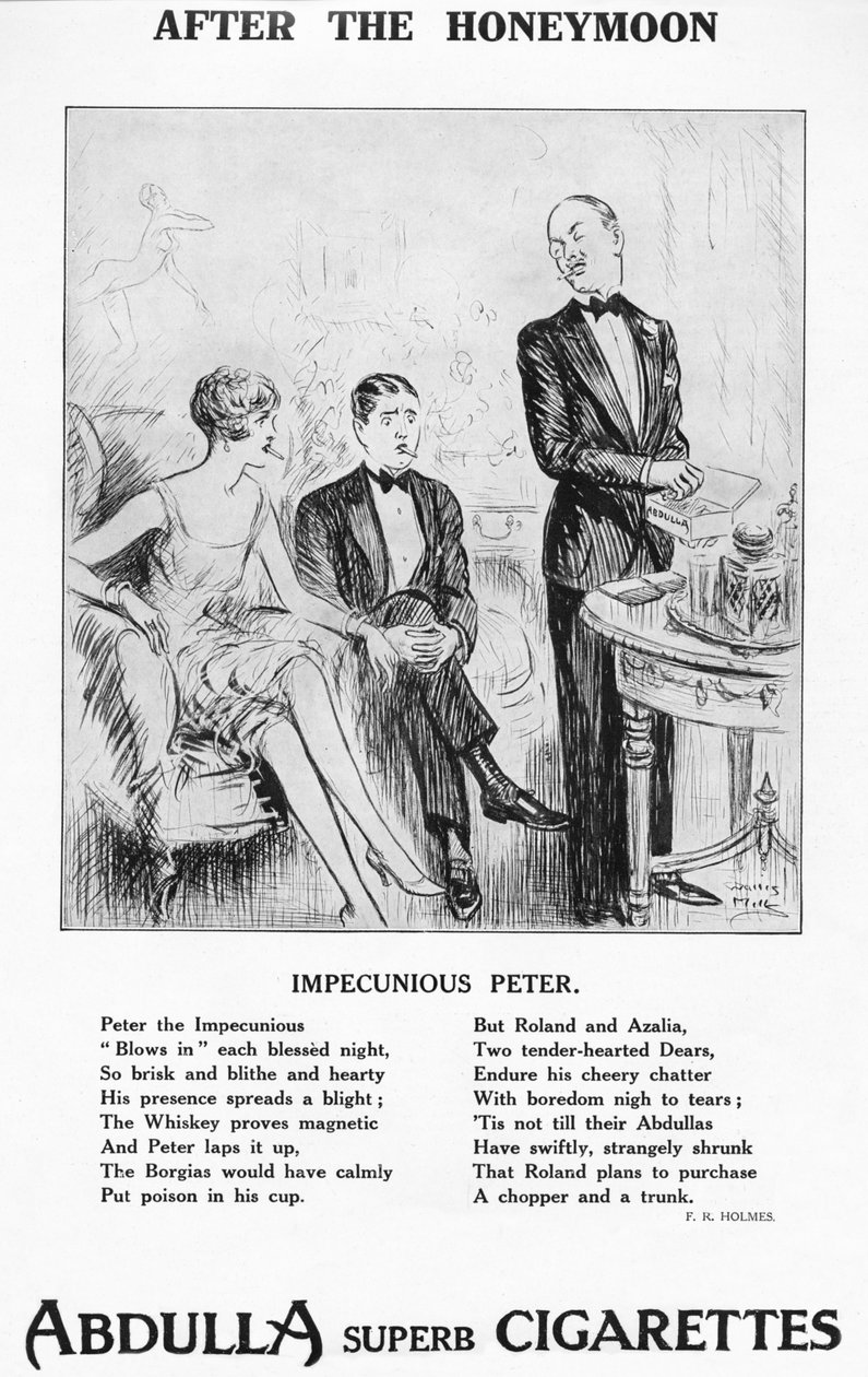 After the Honeymoon - Impecunious Peter, 1927 by Unbekannt