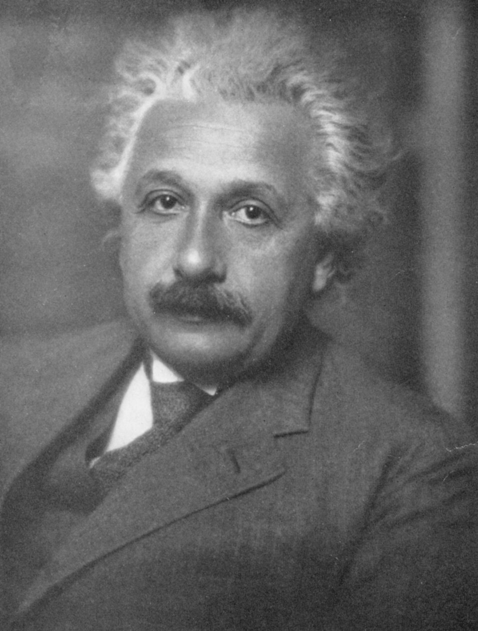 Albert Einstein, German-Swiss-American mathematician and physicist by Unbekannt