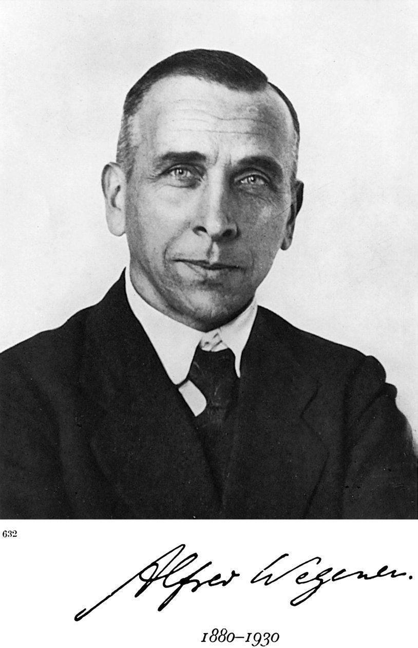Alfred Lothar Wegener, German Geophysicist and Meteorologist by Unbekannt