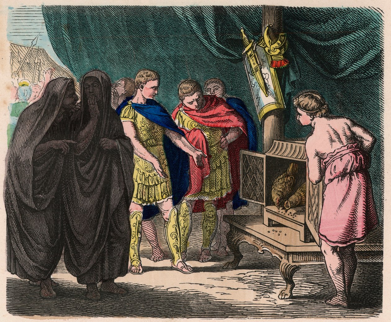 Ancient Rome: The Oracle of the Sacred Chickens by Unbekannt