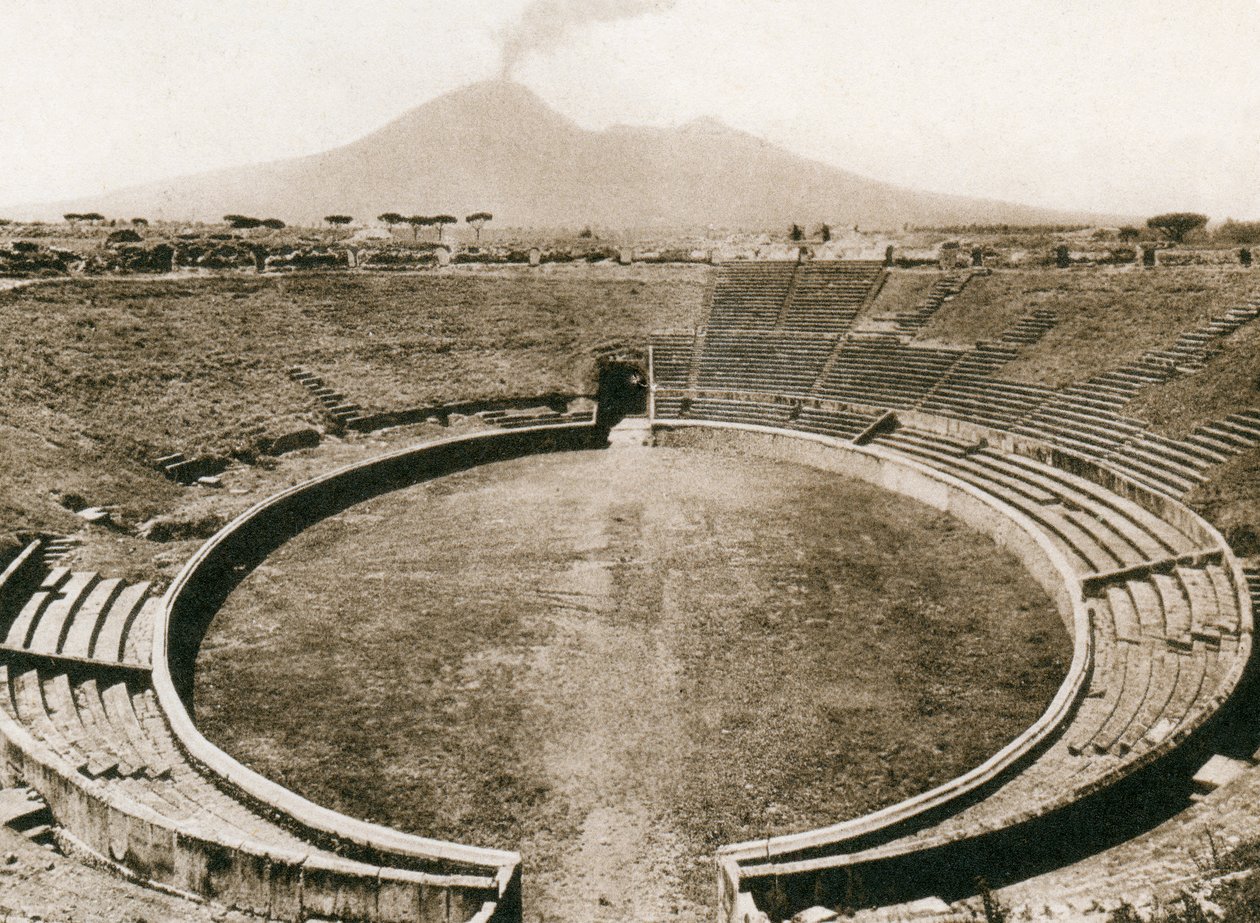 Anfiteatro, Pompeii, Italy by Unbekannt