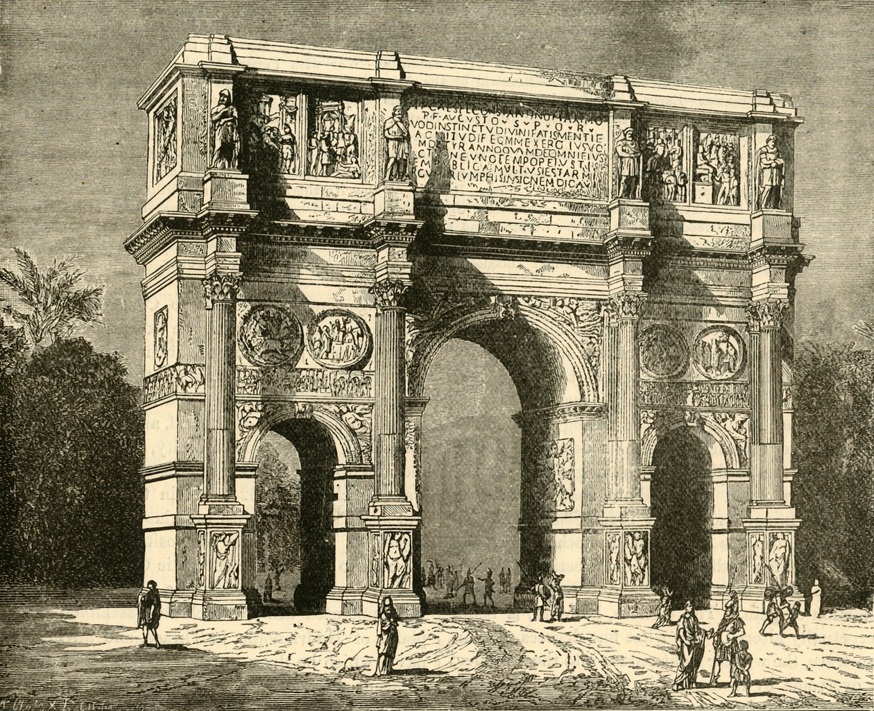 Arch of Constantine by Unbekannt