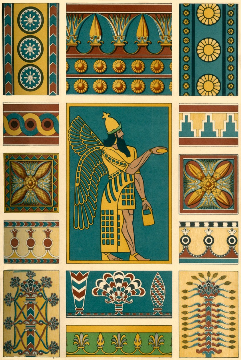 Assyrian Decoration by Unbekannt