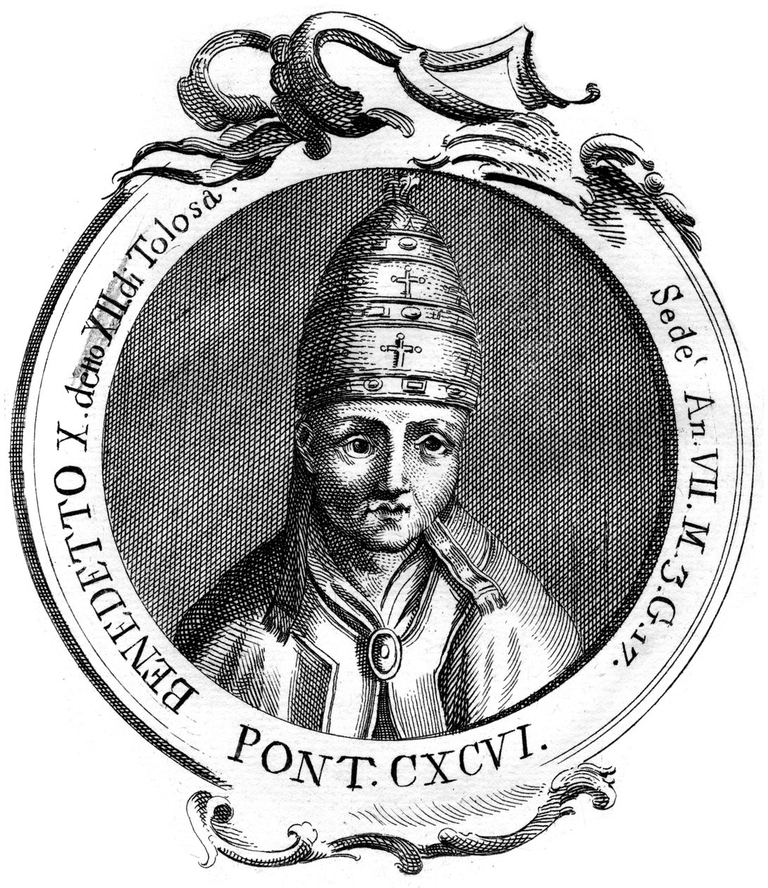 Benedict XII, Pope of the Catholic Church by Unbekannt