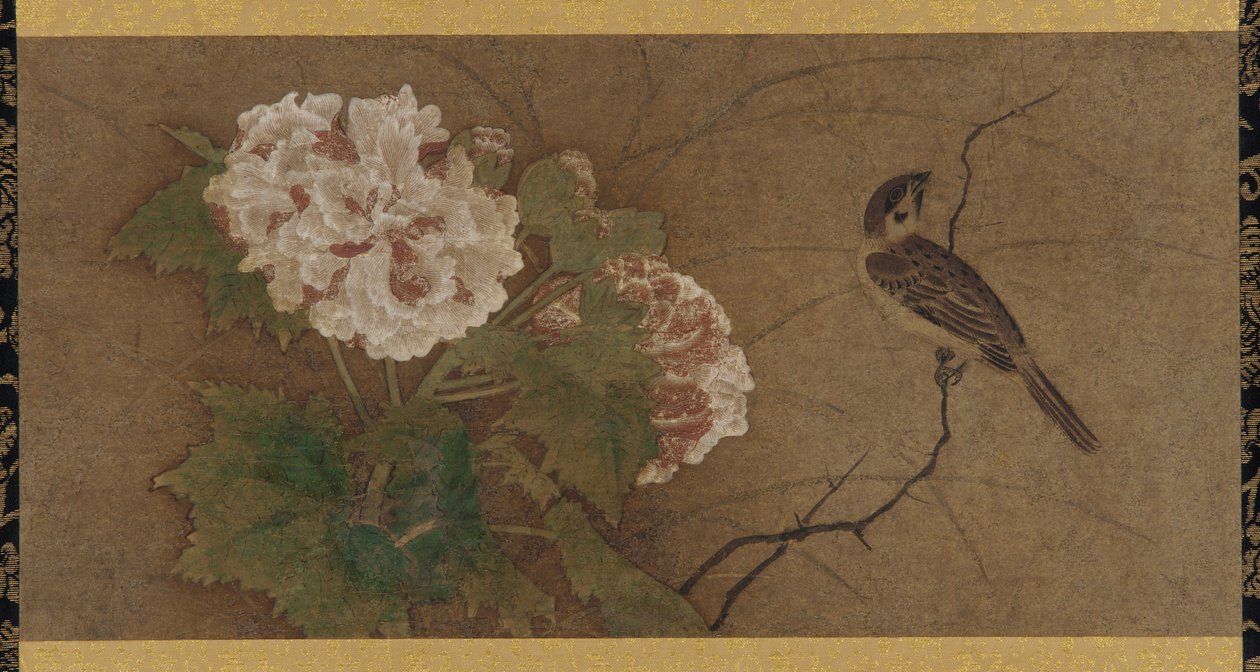 Bird and Flowers, Muromachi Period by Unbekannt