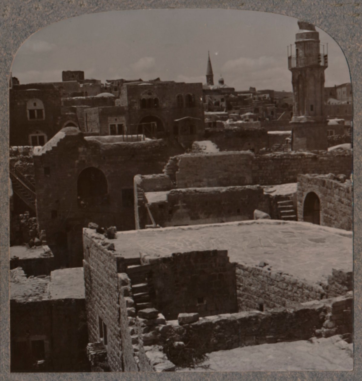 Birds-eye View of Lydda by Unbekannt