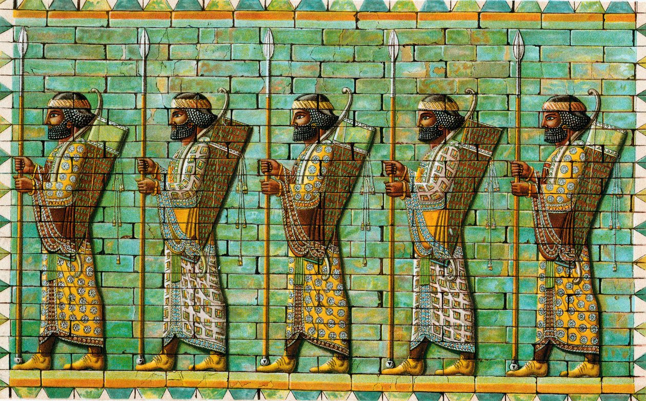 Bodyguard of Persian Kings by Unbekannt