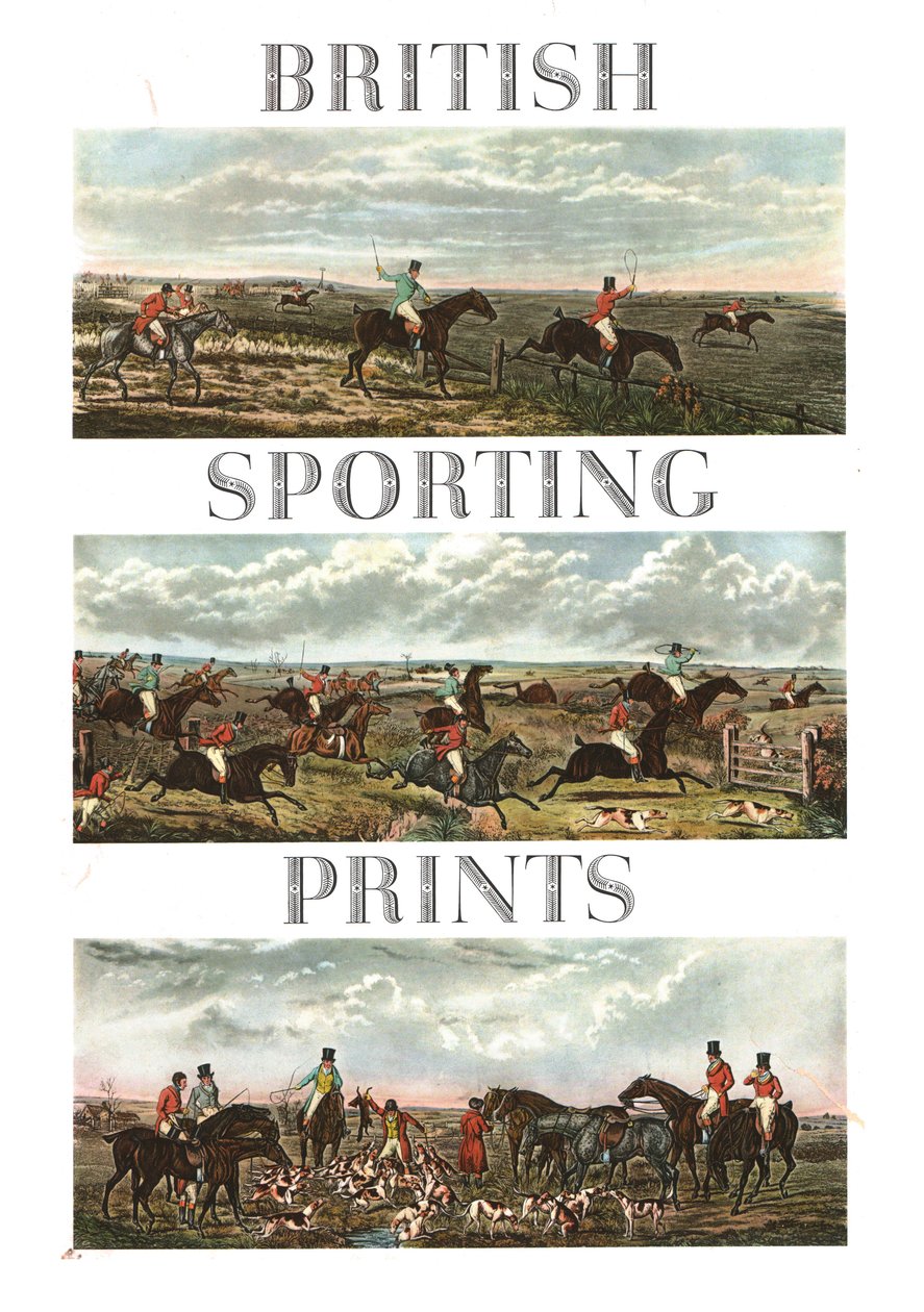 British Sporting Prints by Unbekannt