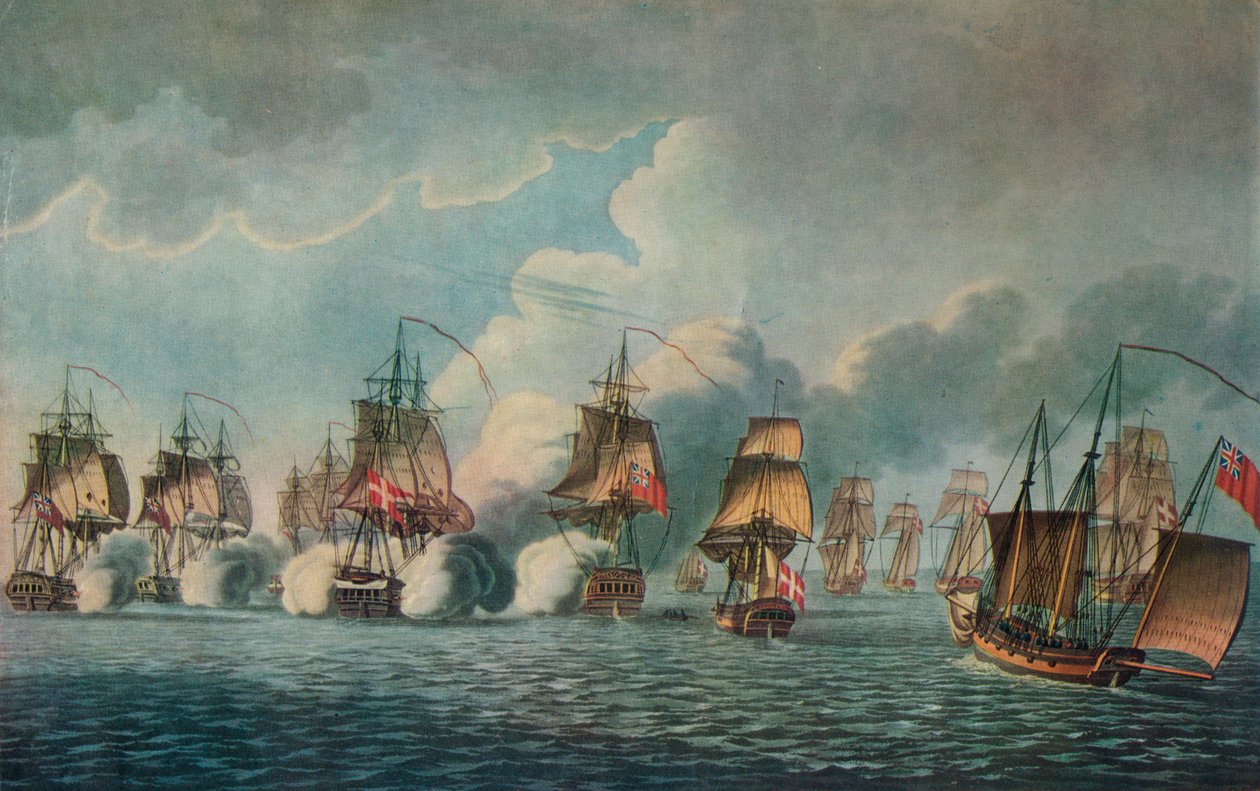 Capture of the Freja by Unbekannt