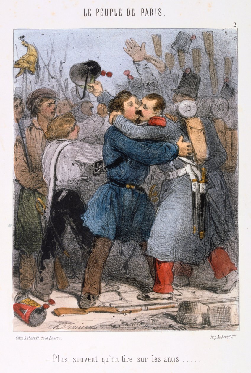 Cartoon Relating to the Paris Commune by Unbekannt